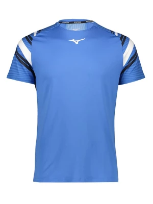 Mizuno Koszulka sportowa "Shadow" w kolorze niebieskim rozmiar: M