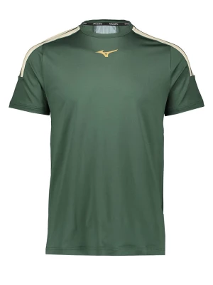 Mizuno Koszulka sportowa "Shadow" w kolorze zielonym rozmiar: S