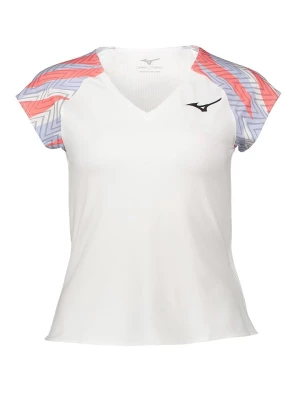 Mizuno Koszulka sportowa w kolorze białym rozmiar: XS