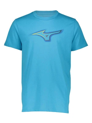 Mizuno Koszulka sportowa w kolorze błękitnym rozmiar: M