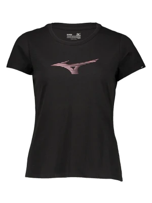 Mizuno Koszulka sportowa w kolorze czarno-jasnoróżowym rozmiar: S