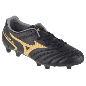 Mizuno Monarcida Neo II FG P1GA232550, Męskie, Czarne, buty piłkarskie - korki, skóra syntetyczna, rozmiar: 40