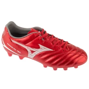 Mizuno Monarcida Neo III Select FG P1GA252560, Męskie, Czerwone, buty piłkarskie - korki, skóra syntetyczna, rozmiar: 41