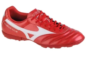 Mizuno Morelia II Club As P1GD221660, Męskie, Czerwone, buty piłkarskie - turfy, skóra syntetyczna, rozmiar: 41