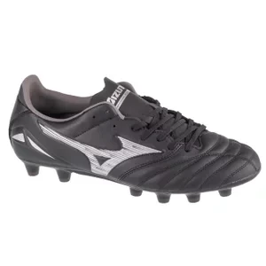 Mizuno Morelia Neo IV Pro FG P1GA243403, Męskie, Czarne, buty piłkarskie - korki, skóra licowa, rozmiar: 41