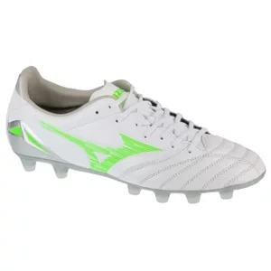 Mizuno Morelia Neo IV Pro FG P1GA253437, Męskie, Białe, buty piłkarskie - korki, skóra licowa, rozmiar: 41