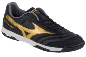 Mizuno Morelia Sala Classic In Q1GA230250, Męskie, Czarne, buty halowe - halówki, skóra syntetyczna, rozmiar: 42