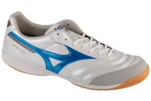 Mizuno Morelia Sala Pro IN Q1GA241325, Męskie, Białe, buty halowe - halówki, skóra syntetyczna, rozmiar: 41