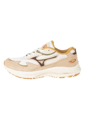 Mizuno Skórzane sneakersy w kolorze beżowo-białym rozmiar: 37