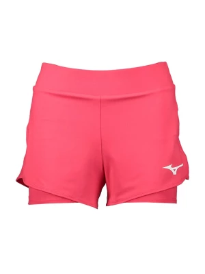 Mizuno Szorty sportowe "Flex" w kolorze różowym rozmiar: L