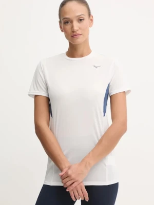 Mizuno t-shirt do biegania DryAeroFlow biały