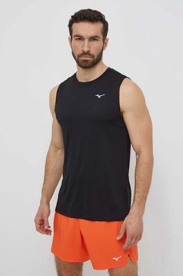 Mizuno t-shirt do biegania Impulse Core kolor czarny J2GAB011