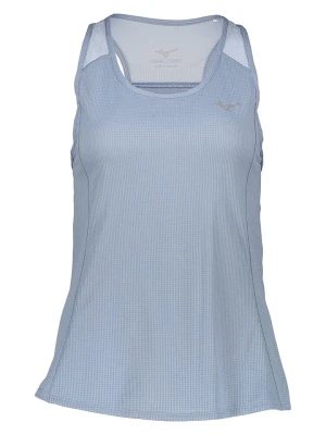 Mizuno Top funkcyjny "DryAeroFlow" w kolorze błękitnym rozmiar: XS