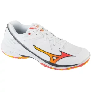 Mizuno Wave Claw 3 71GA244335, Męskie, Białe, buty do tenisa, tkanina, rozmiar: 41
