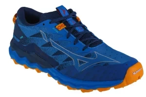 Mizuno Wave Daichi 7 J1GJ227131, Męskie, Niebieskie, buty do biegania, tkanina, rozmiar: 45