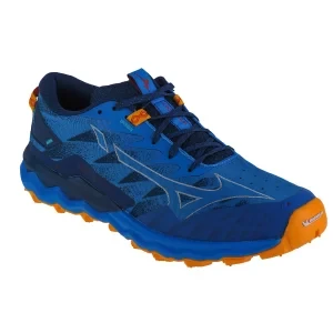 Mizuno Wave Daichi 7 J1GJ227131, Męskie, Niebieskie, buty do biegania, tkanina, rozmiar: 46
