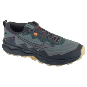 Mizuno Wave Daichi 9 GTX J1GJ255611, Męskie, Szare, buty do biegania, syntetyk, rozmiar: 42