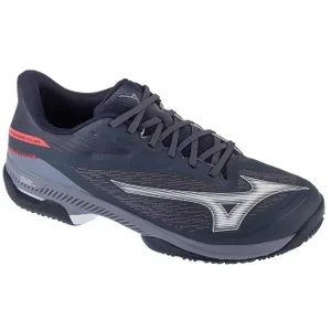 Mizuno Wave Exceed Court CC 61GC252005, Męskie, Szare, buty do tenisa, tkanina, rozmiar: 41
