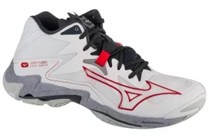 Mizuno Wave Lightning Z8 Mid V1GA240596, Męskie, Białe, buty do siatkówki, syntetyk, rozmiar: 42