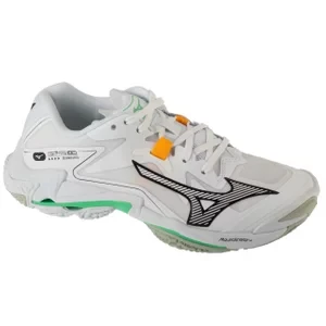 Mizuno Wave Lightning Z8 V1GA240016, Unisex, Białe, buty do siatkówki, syntetyk, rozmiar: 42