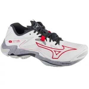 Mizuno Wave Lightning Z8 V1GA240096, Męskie, Białe, buty do siatkówki, syntetyk, rozmiar: 46