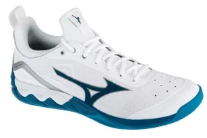 Mizuno Wave Luminous 2 V1GA212086, Męskie, Białe, buty do siatkówki, tkanina, rozmiar: 44,5