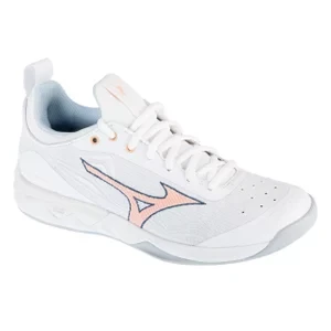 Mizuno Wave Luminous 2 V1GC212000, Damskie, Białe, buty do siatkówki, tkanina, rozmiar: 38,5