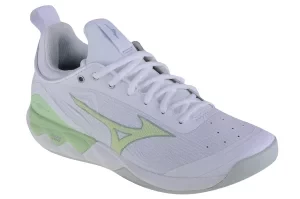 Mizuno Wave Luminous 2 V1GC212035, Damskie, Białe, buty do siatkówki, tkanina, rozmiar: 36,5