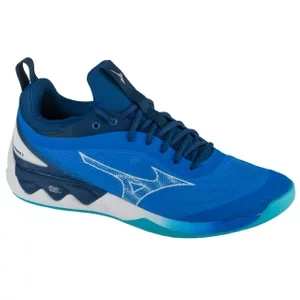 Mizuno Wave Luminous 3 V1GA242001, Męskie, Niebieskie, buty do siatkówki, tkanina, rozmiar: 42