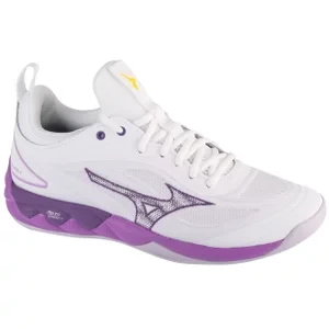 Mizuno Wave Luminous 3 V1GC242035, Damskie, Białe, buty do siatkówki, tkanina, rozmiar: 38