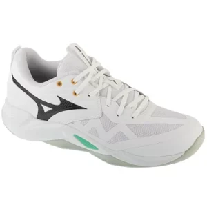 Mizuno Wave Momentum Pro V1GA254021, Męskie, Białe, buty do siatkówki, przewiewna siateczka, rozmiar: 41