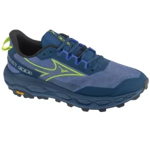 Mizuno Wave Mujin 11 J1GJ257051, Męskie, Niebieskie, buty do biegania, syntetyk, rozmiar: 42