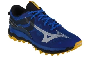 Mizuno Wave Mujin 9 J1GJ227001, Męskie, Niebieskie, buty do biegania, tkanina, rozmiar: 41