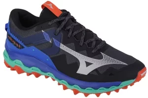 Mizuno Wave Mujin 9 J1GJ227053, Męskie, Czarne, buty do biegania, tkanina, rozmiar: 43