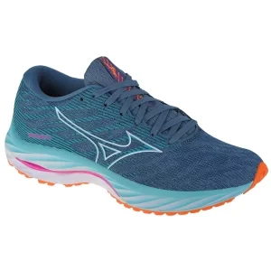 Mizuno Wave Rider 26 J1GD220371, Damskie, Niebieskie, buty do biegania, tkanina, rozmiar: 37