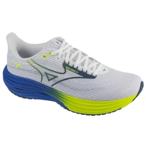 Mizuno Wave Rider 29 J1GC250353, Męskie, Białe, buty do biegania, syntetyk, rozmiar: 42,5