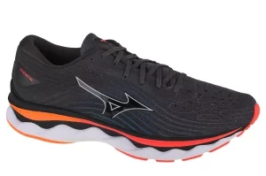 Mizuno Wave Sky 6 J1GC220251, Męskie, Szare, buty do biegania, tkanina, rozmiar: 44,5