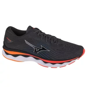 Mizuno Wave Sky 6 J1GC220251, Męskie, Szare, buty do biegania, tkanina, rozmiar: 44,5