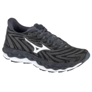 Mizuno Wave Sky 8 J1GD240272, Damskie, Czarne, buty do biegania, tkanina, rozmiar: 39