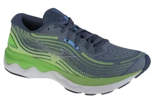 Mizuno Wave Skyrise 4 J1GC230904, Męskie, Szare, buty do biegania, tkanina, rozmiar: 42,5