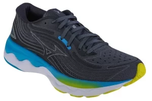 Mizuno Wave Skyrise 4 J1GC230951, Męskie, Szare, buty do biegania, tkanina, rozmiar: 41