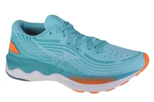 Mizuno Wave Skyrise 4 J1GD230921, Damskie, Niebieskie, buty do biegania, tkanina, rozmiar: 37