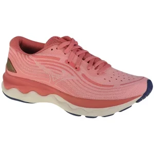 Mizuno Wave Skyrise 4 J1GD230923, Damskie, Różowe, buty do biegania, tkanina, rozmiar: 39