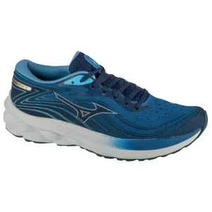 Mizuno Wave Skyrise 5 J1GC240951, Męskie, Niebieskie, buty do biegania, tkanina, rozmiar: 42