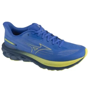 Mizuno Wave Skyrise 7 J1GC260901, Męskie, Niebieskie, buty do biegania, tkanina, rozmiar: 42,5