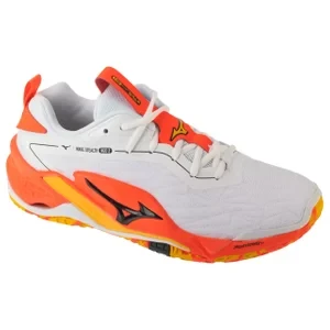 Mizuno Wave Stealth Neo II X1GA240098, Męskie, Białe, buty do piłki ręcznej, tkanina, rozmiar: 41