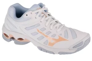 Mizuno Wave Voltage V1GC216000, Damskie, Białe, buty do siatkówki, syntetyk, rozmiar: 40,5