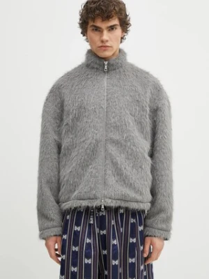 MKI MIYUKI ZOKU kurtka Faux Alpaca Track Jacket