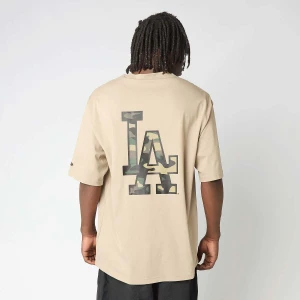MLB Infill Oversized Tee New Era beż