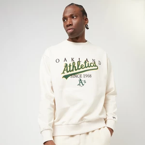 MLB Lifestyle Crew Neck Oakland Athletics, marki New EraApparel, w kolorze Biały, rozmiar